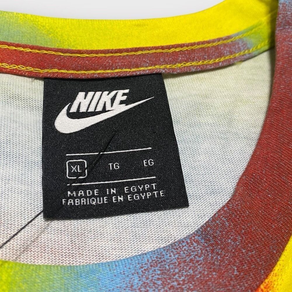 Nike Actions Speak Louder Than Anything Tie Dye T-Shirt Mens size XL CQ7173-100 - Picture 8 of 11